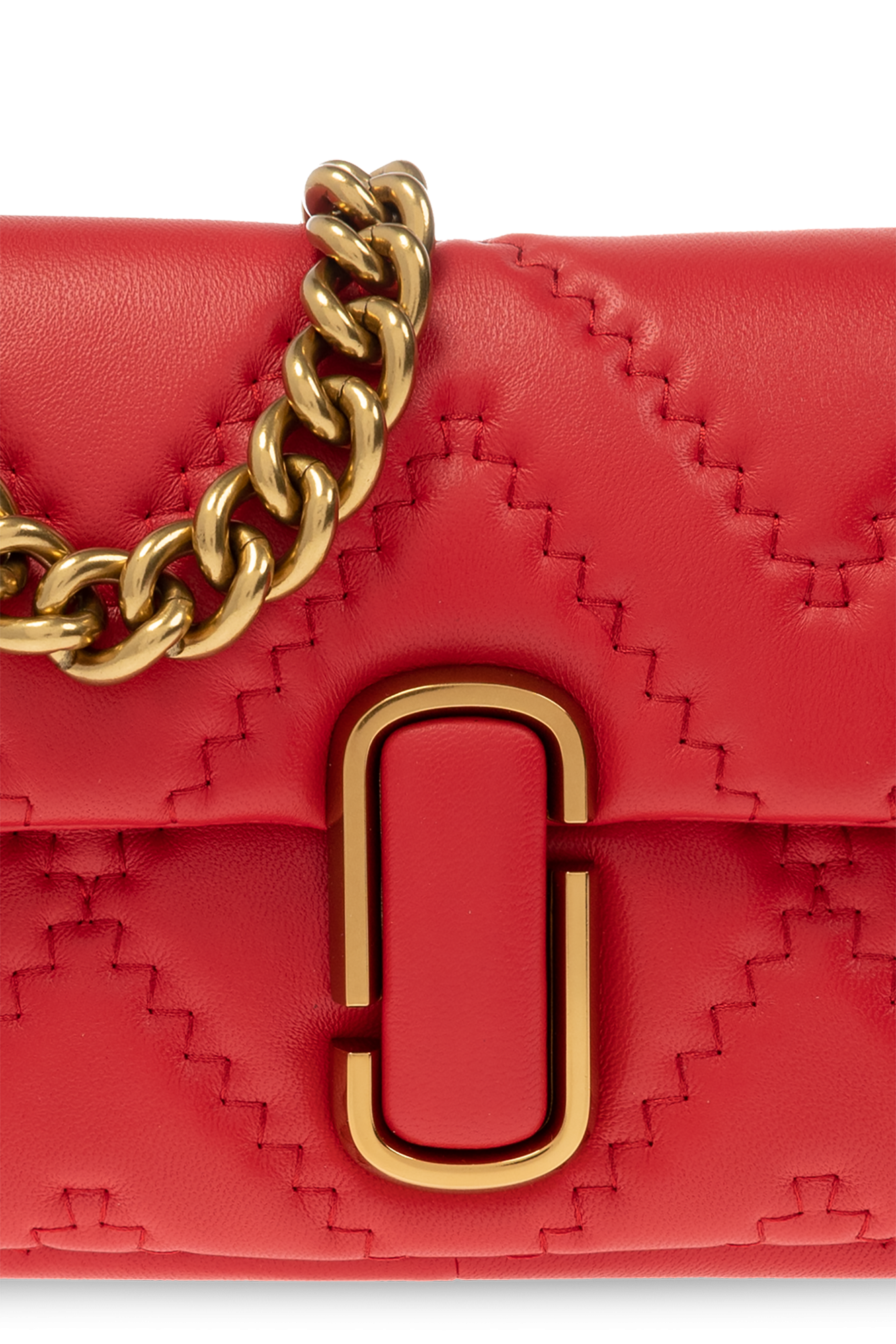 Red 'The Quilted Leather J Marc' shoulder bag Marc Jacobs
